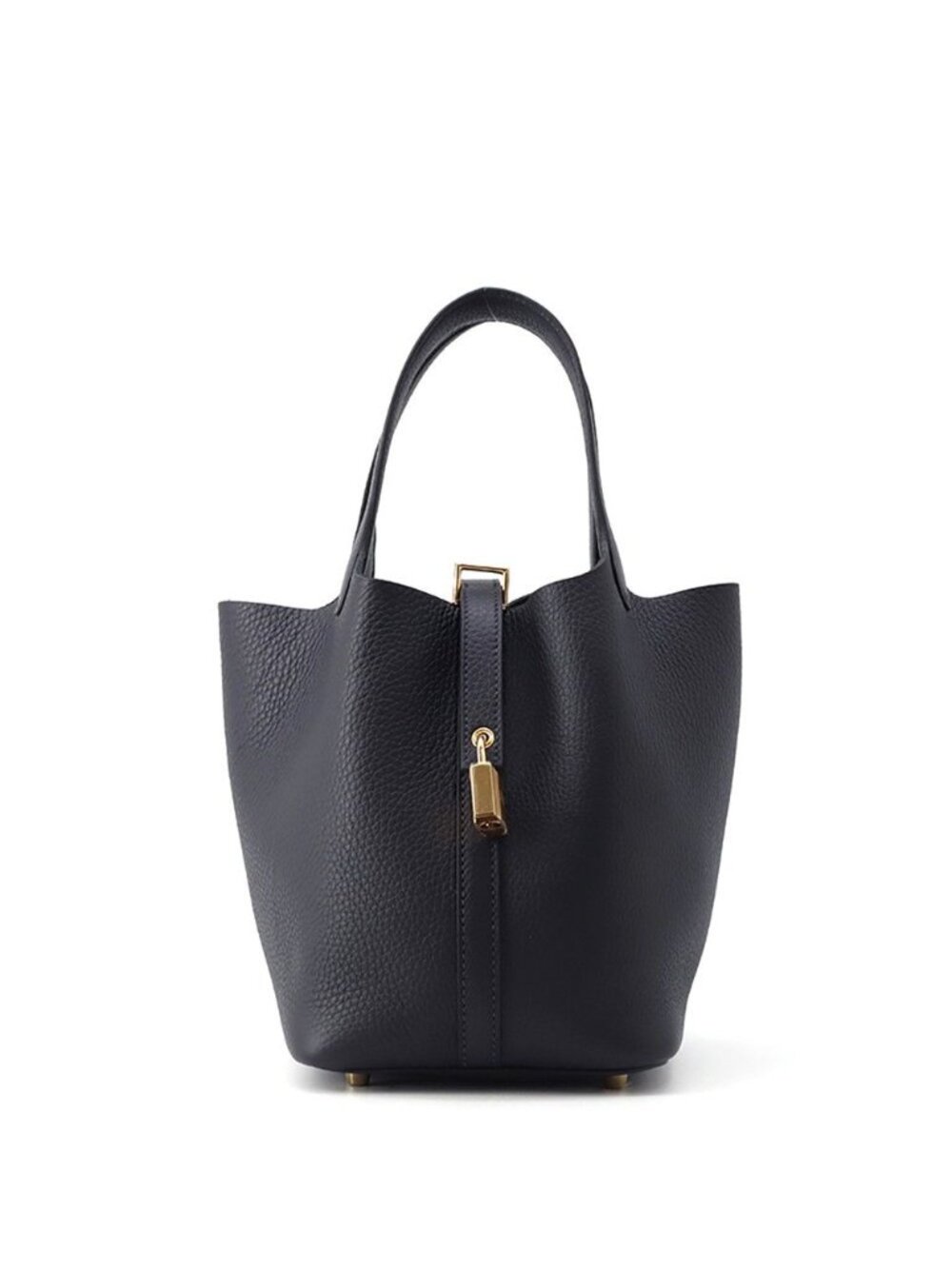Hermes Handbag Picotin Lock PM Canvas Gold Taurillon Clemence Tote